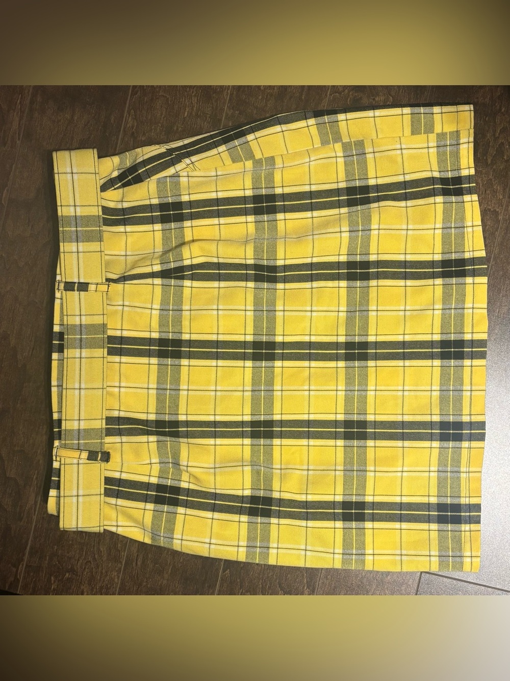 HOLLISTER | Plaid Skirt with Belt